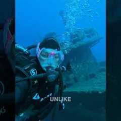 Scuba diving an underwater volcano in Greece!