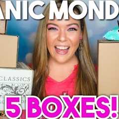 Manic Monday Vol.25 | Unboxing 5 Subscription Boxes 2025 + Coupon Codes | NEW SUBSCRIPTION BOX