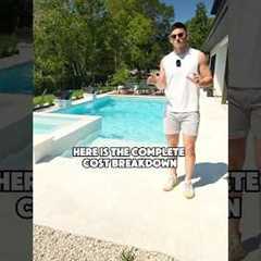 $68k to Build My OWN POOL!! #construction #poolbuilder #homebuilder #howtobuildahouse