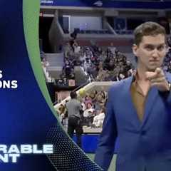 Hilarious Impressions of Federer, Nadal and Djokovic | 2025 US Open