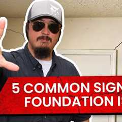 5 Warning Signs Your Foundation Is Failing (Houston Homeowners Must Watch!)