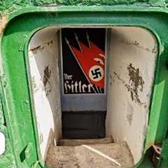 Secret Underground nazis Fortress. Ostwall - Panzerwerk 717