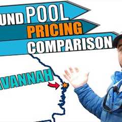 Inground Pool Cost Comparison; Savannah, GA
