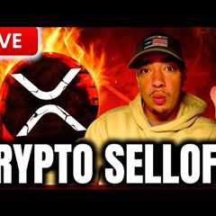 XRP LIVE! CRYPTO SELLING OFF NOW? LIVE REACTION!