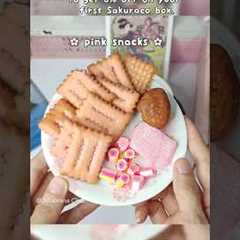 Beauty of Sakura 🌸 Sakuraco Snack Box!