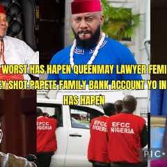 BAD NEWS WORST HAS HAPEN QUEENMAY LAWYER FEMI FALANA ARIVE W ESCC AS THEY SHOT PAPETE FAMILY BANK😱