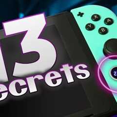13 CRAZY Nintendo Switch secrets you probably didn’t know!