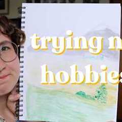 Let's do some cozy hobbies!!