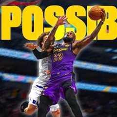 LeBron James Dunks At 40 But They Get Increasingly More Impossible!