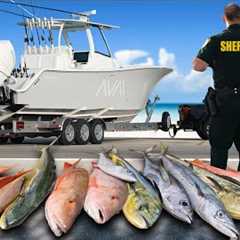 Boat So Big they Called The Cops... Offshore Frenzy, Snapper, Mahi, Tuna Florida Keys Catch &..