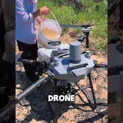 Powerful Farming Drone Spraying Fields | Modern Agriculture Technology 🚁🌾