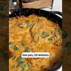 30 Minute Meal- Creamy Tuscan Chicken