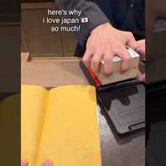 This is why I love Japan!! #travelvlog #japaneseculture #stamping