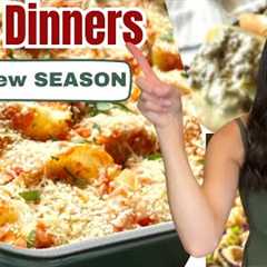 3 NEW Dinner Recipes FOR FALL | EASY and QUICK Dinner Ideas