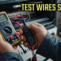 How to Safely Test Electrical Wires at Home || Quick Tip For Beginners