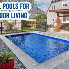 Small Fiberglass Pools for Outdoor Living😎💦