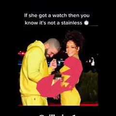 #Rihanna drake is mad #drake