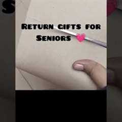 return gifts for seniors 💗 #returngifts #returngiftideas #returngiftforseniors #farewell