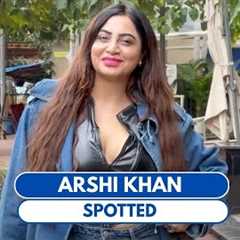 Arshi Khan Spotted In Andheri