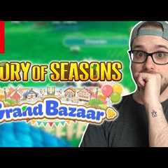 🔴Story of Seasons: Grand Bazaar LIVE | Nintendo Switch Gameplay