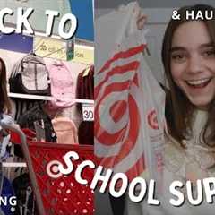 back to school supplies shopping & haul 2025 | grad school edition!