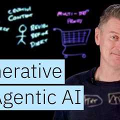 Generative vs Agentic AI: Shaping the Future of AI Collaboration