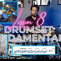 Learn To Play Drums! Drumset Fundamentals Lesson 8 with TheProDrummer - More Grooves and New Fills