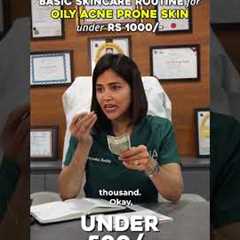 This is just a very basic skin care routine for oily acne prone skin.