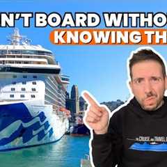 10 Things You MUST Know Before Sailing Princess Cruises