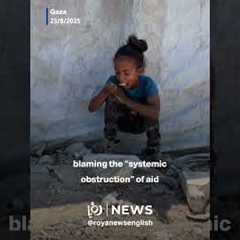 People flock to charity kitchen in Gaza as UN declares famine