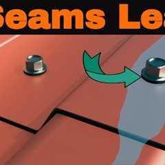 How to Repair a Flat Roof leak- Why METAL ROOF SEAMS LEAK - Super Silicone Seal