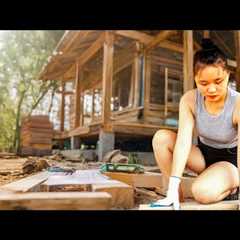 Building the Most Beautiful House | I Built My First LOG CABIN in 1 Year – With Zero Experience [4K]