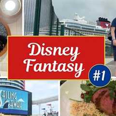 Disney Fantasy Cruise from UK | Vlog 1 | Embarkation Day