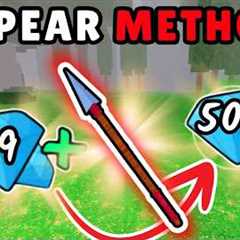 SPEAR ONLY to Get 500 DIAMONDS FAST | 99 Nights in the Forest