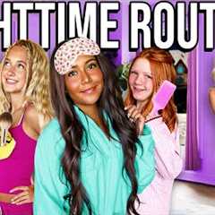 ✨FiRST DAY OF SCHOOL NiGHT ROUTiNE✨ w/10 KiDS!!🌙🛏️