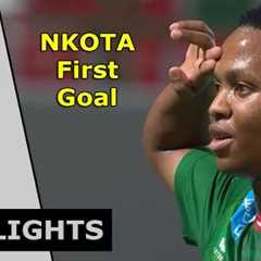 Mohau Nkota shines on his debut and scores his first goal