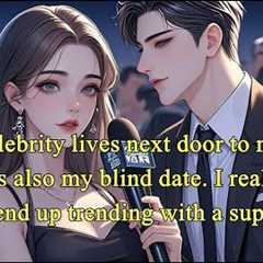 A big celebrity lives next door to me—and she’s also my blind date. I really don’t want to end up