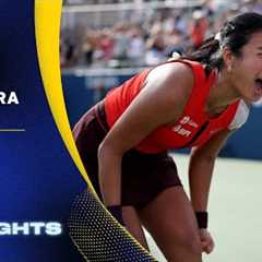 Alexandra Eala vs. Clara Tauson Highlights | 2025 US Open Round 1