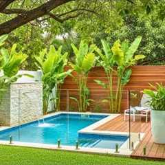 Landscaping Around Pool- Latest Backyard Pool Designs- Backyard Swimming Pool Landscaping Ideas 2025