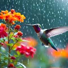 Birds In The Rain 🕊️ Healing Music For Stress Relief With The Sounds Of Birds And Rain 🌧️