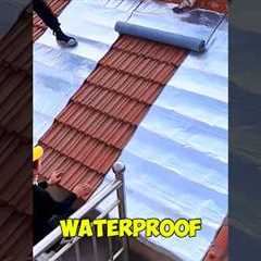 Fix Roof Leaks in Seconds with This Tape! 🏠💧: #waterprooftape #roofing #gadgets
