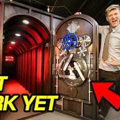 Digging a SECRET Garage Part 7 The Most Amazing Door!