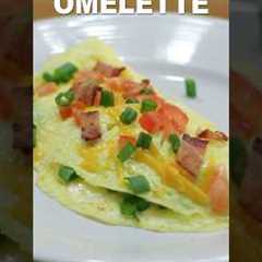 Easy Omelet (Omelette) recipe #shorts