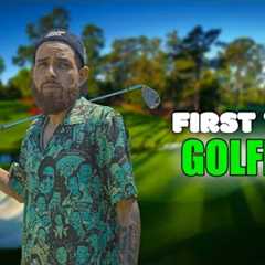 JayDee Goes Golfing For The First Time