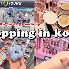 shopping in korea vlog 🇰🇷 skincare & makeup haul + unboxing ❤️ what’s new at Oliveyoung 올영세일