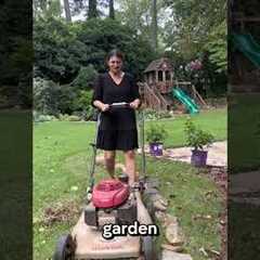 Learn from my garden mistakes — don’t forget to do this before finalizing the shape of your beds 😝