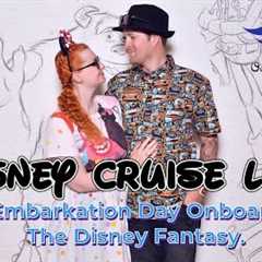 Disney Cruise Line, Day 1 Onboard The Disney Fantasy’s 1st Ever Sailing From Southampton | 2025