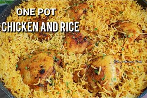 Easy One Pot Meal | Chicken Thighs and Rice | Chicken Recipes 