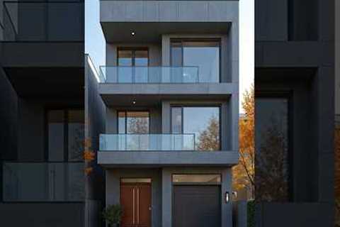Living in a Modern Urban Townhouse! 🏡🌆 | Futuristic Minimalist Home