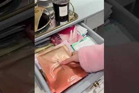 #asmr #asmrsounds #satisfying #unboxing #packing #organization #skincare #makeup #viral #fyp